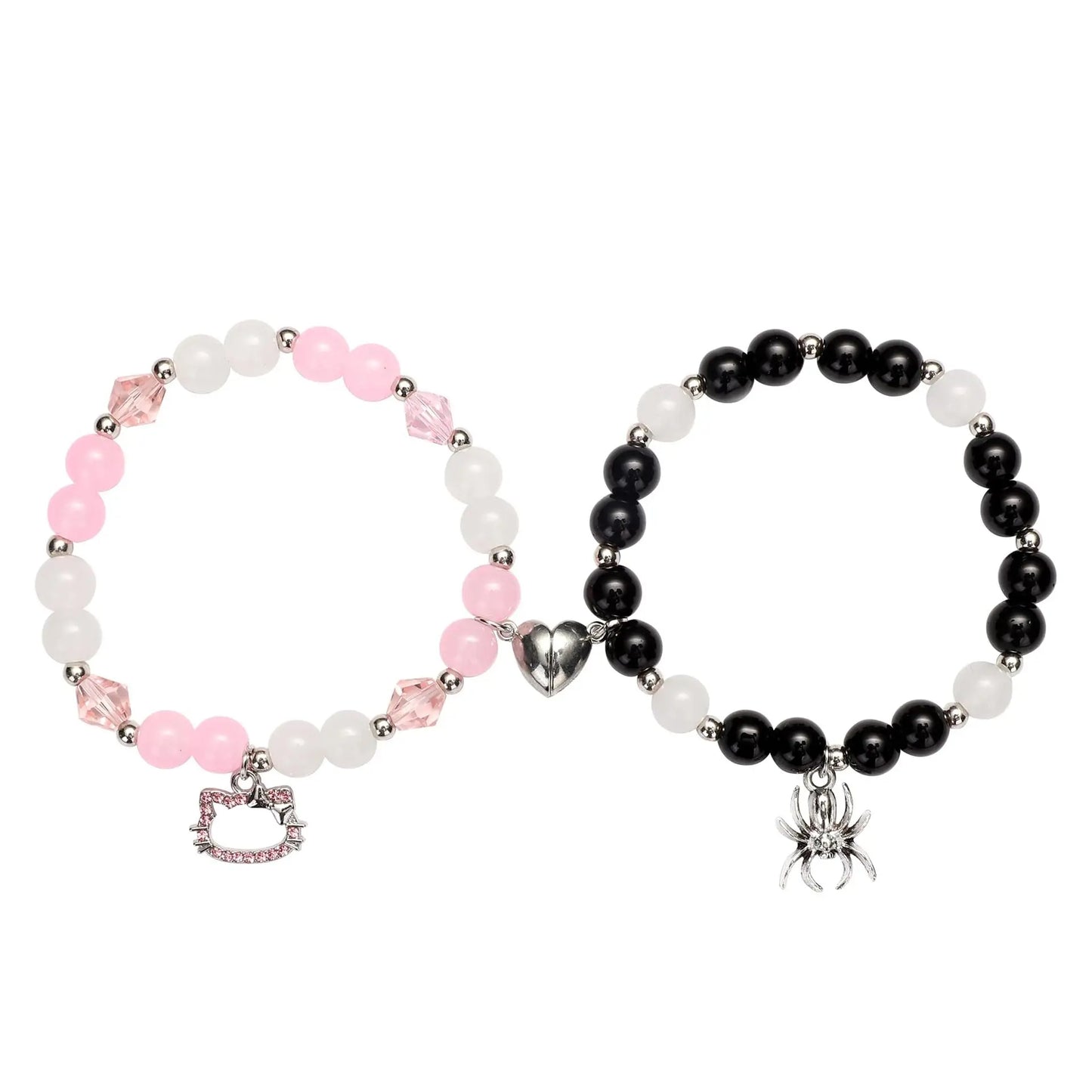 Hello Cat! Beaded Matching Bracelets