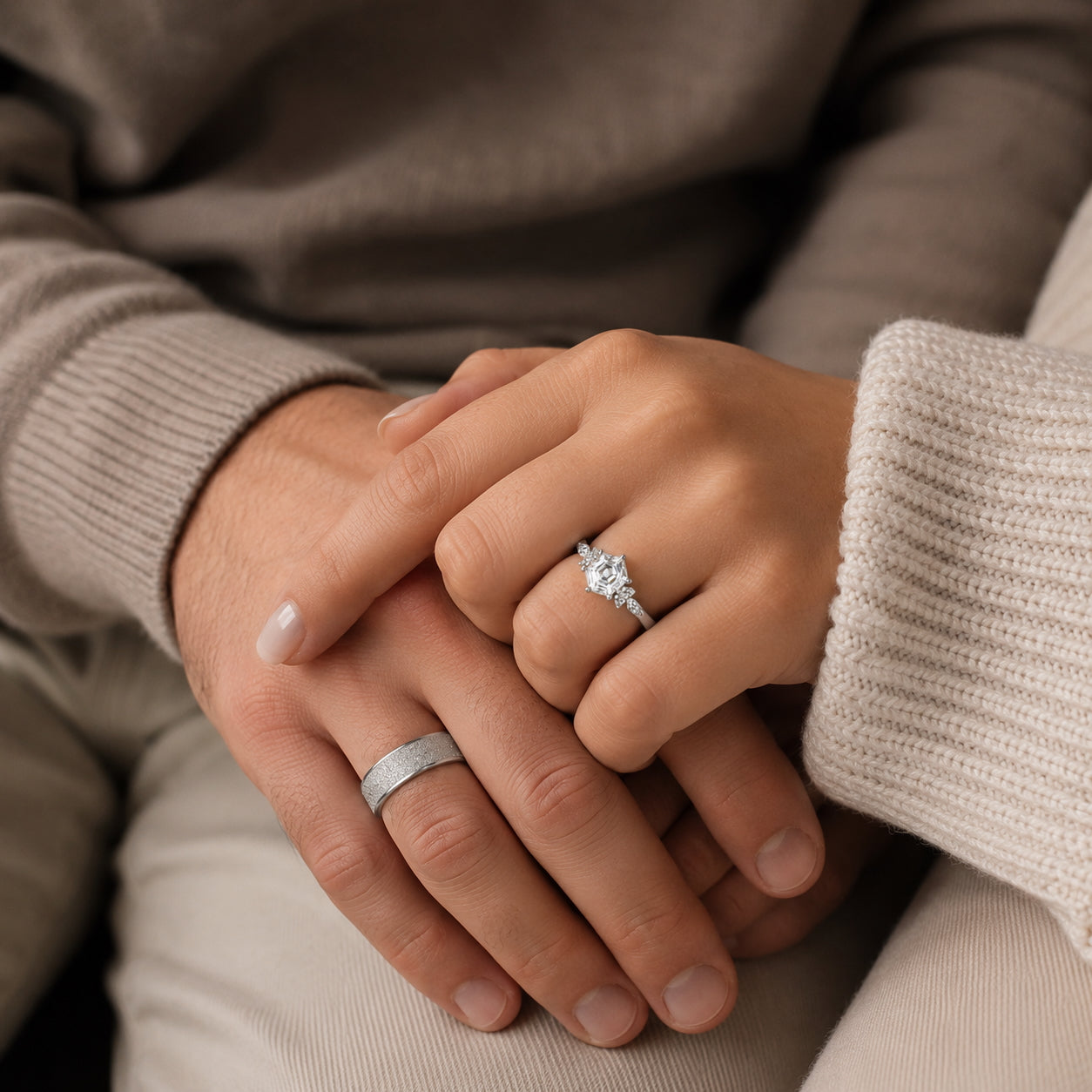 The Eversnow - Couple Ring Set