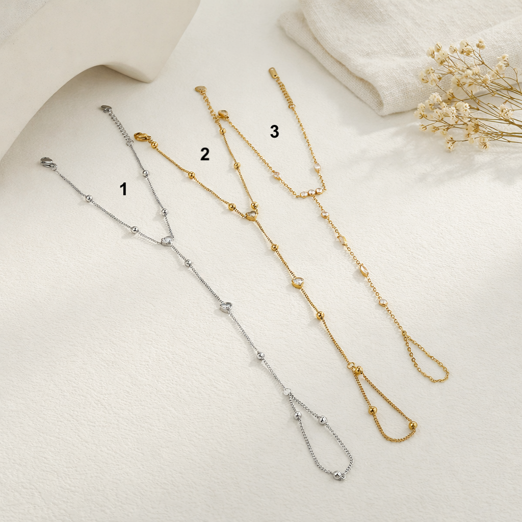 Hand Chain, Finger Charm Bracelets