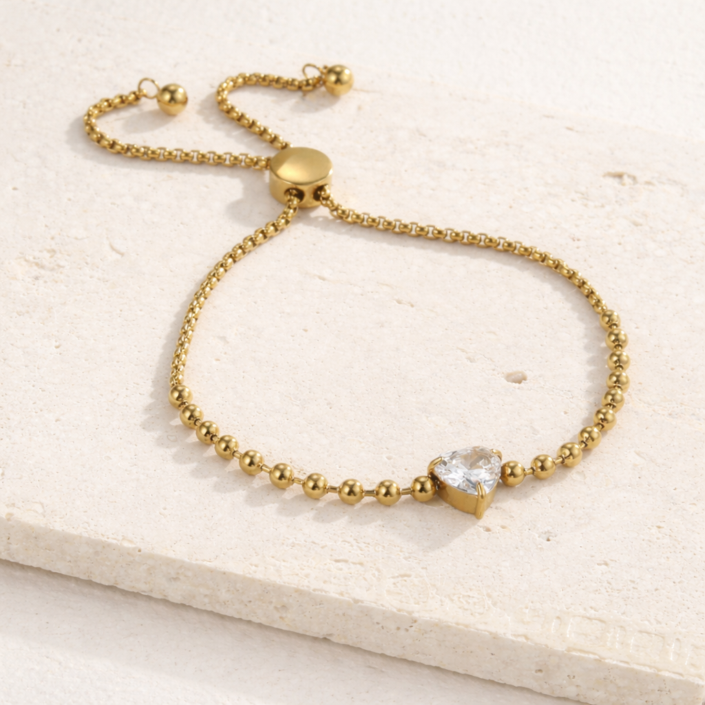 Beaded Chain Charm Bracelets