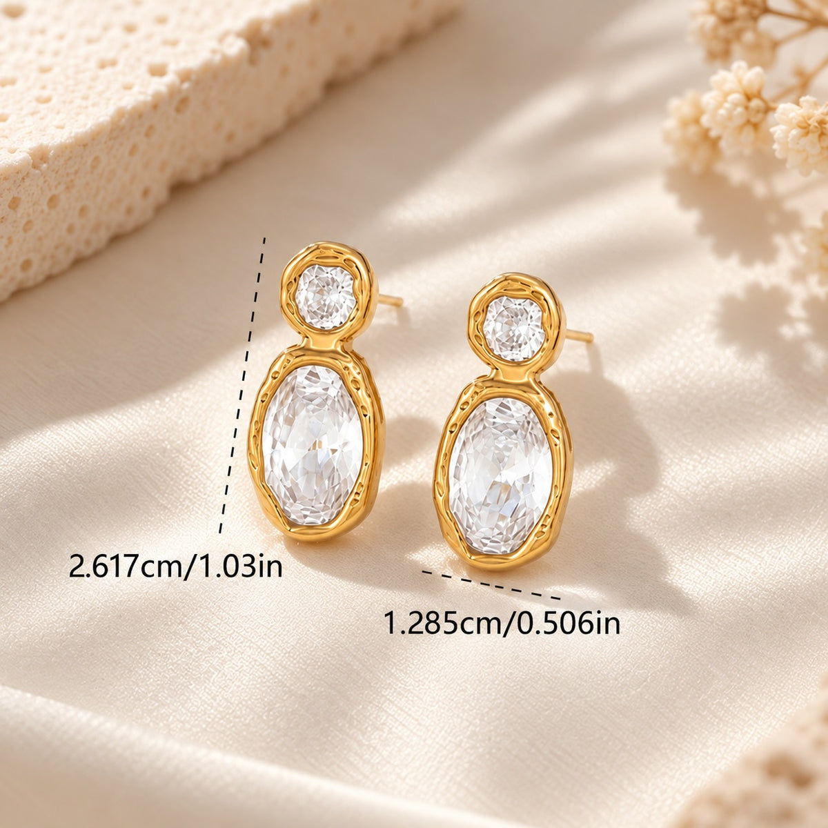 The Soriel - Asymmetrical Earrings for Women