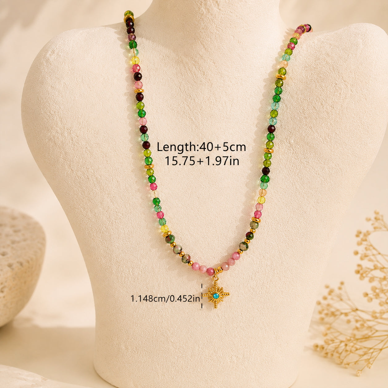 The Calista - Beaded Layered Necklace Set