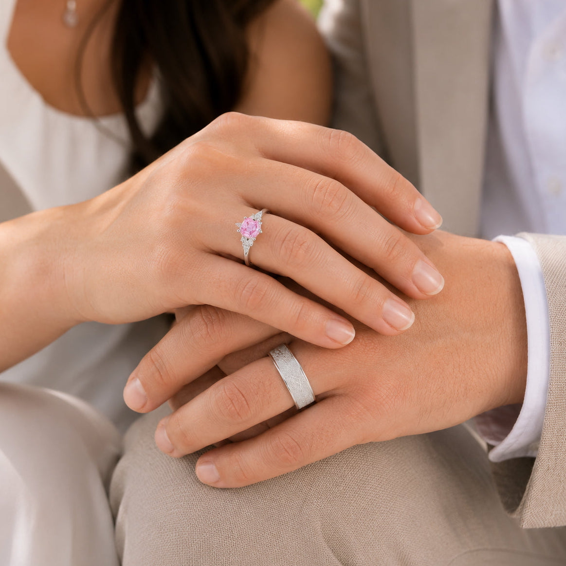 The Rosenya - Couple Ring Set