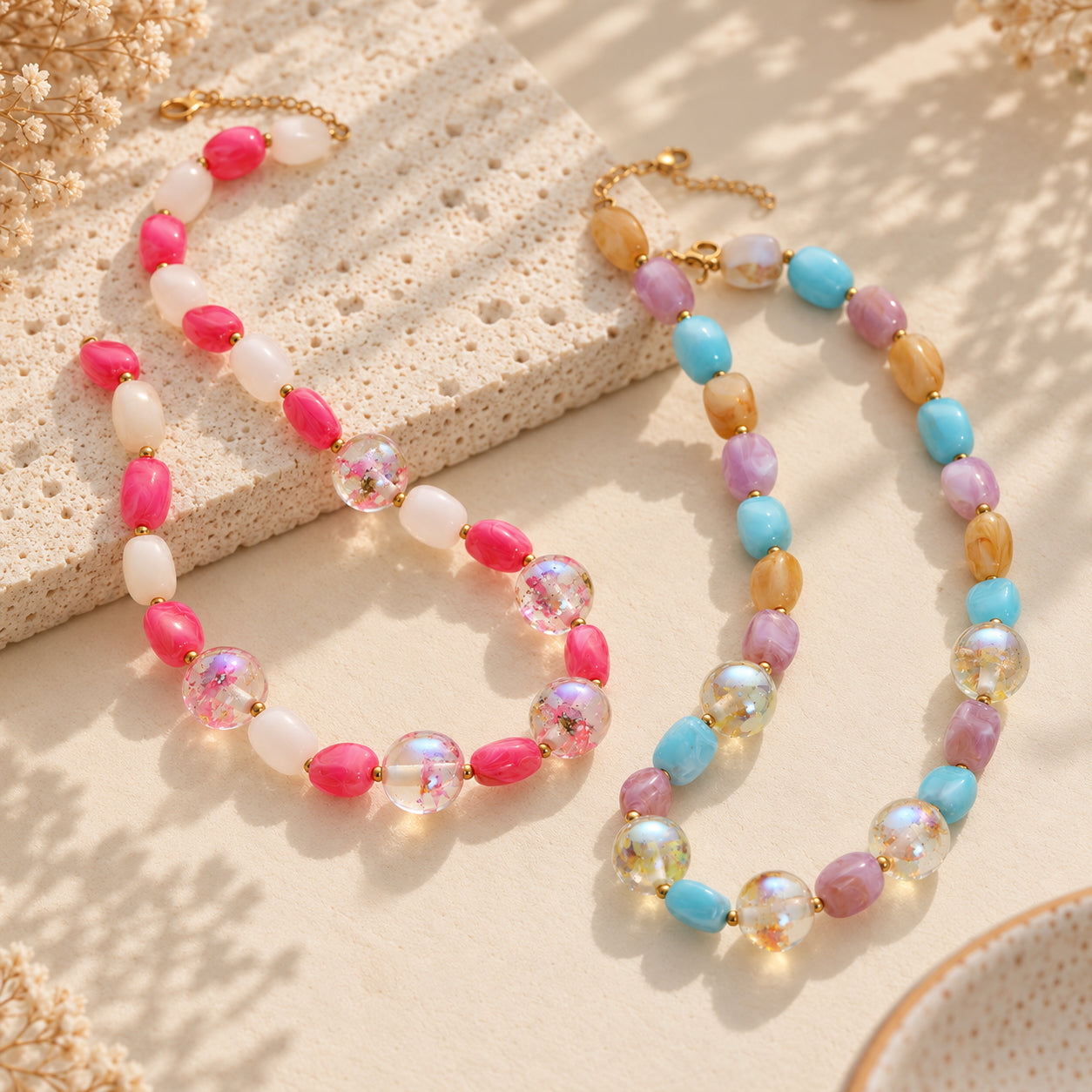 The Kaleida - Layering Necklace Set