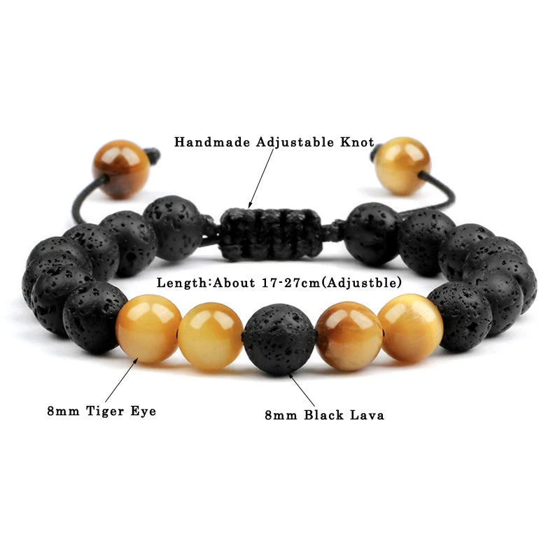 Natural Stones Beaded Bracelet Set