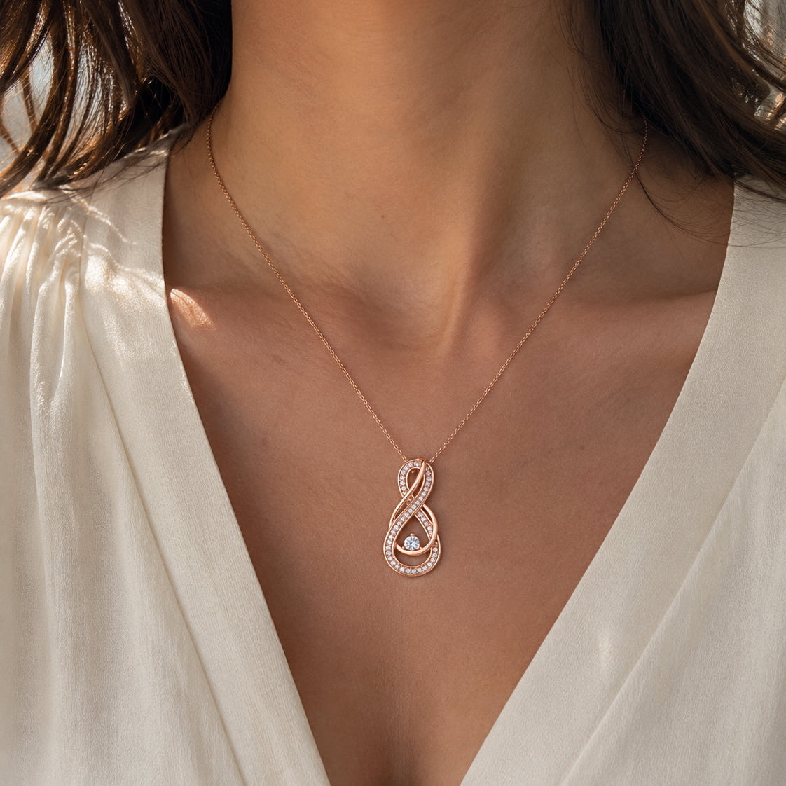 Infinite Grace 925 Silver Necklace