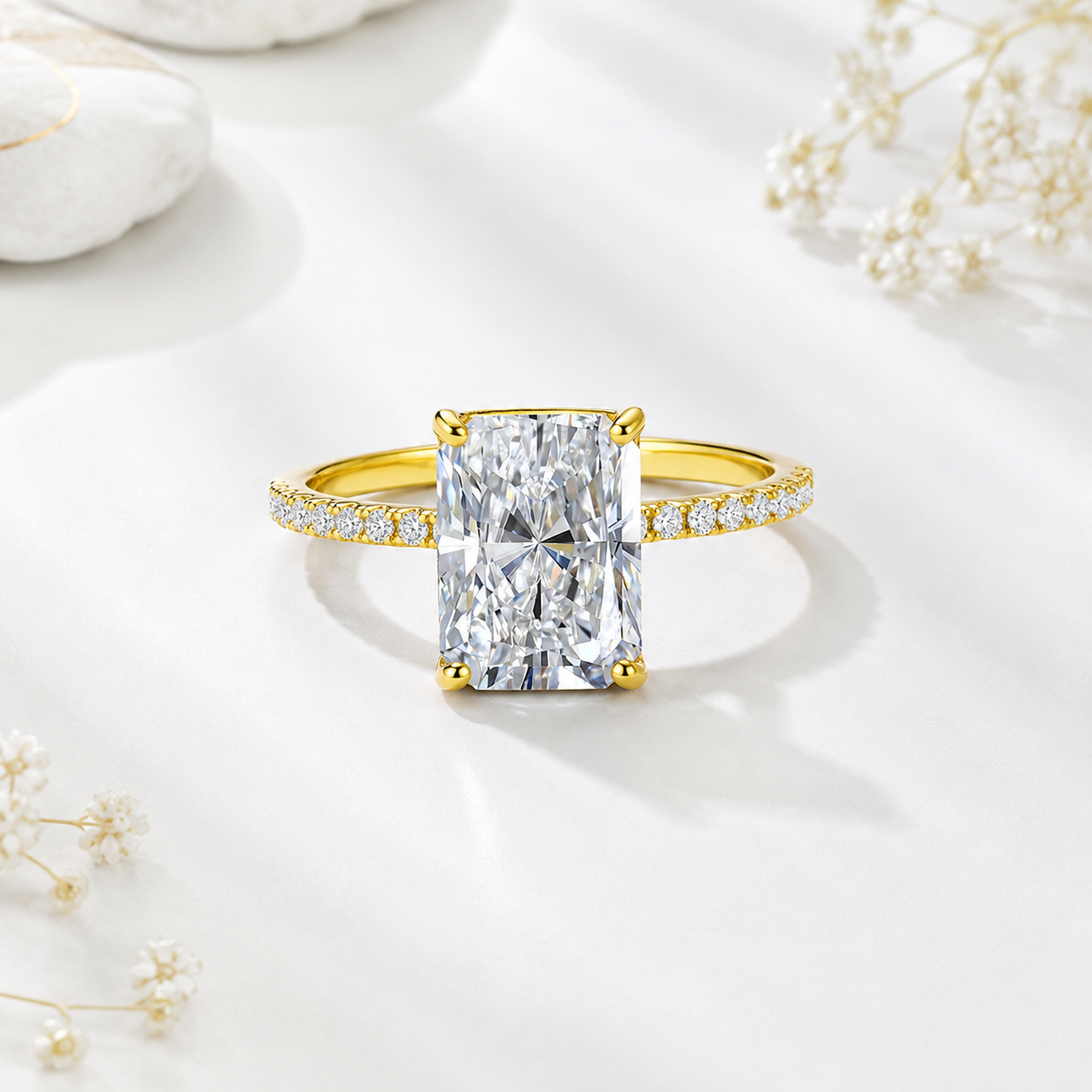 The Aureon - 18k Gold Plated Couple Rings