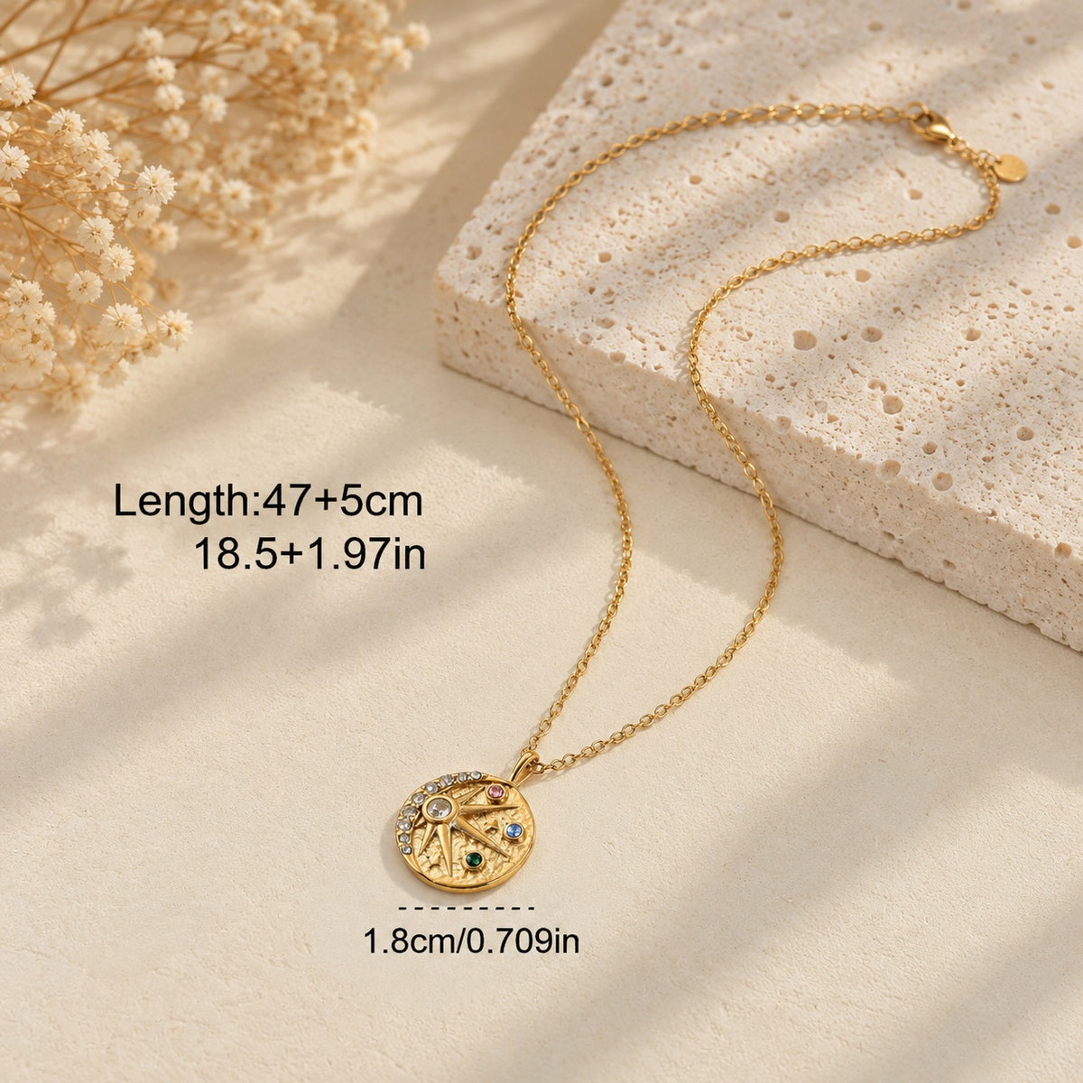 The North - Eight-Pointed Star Necklace