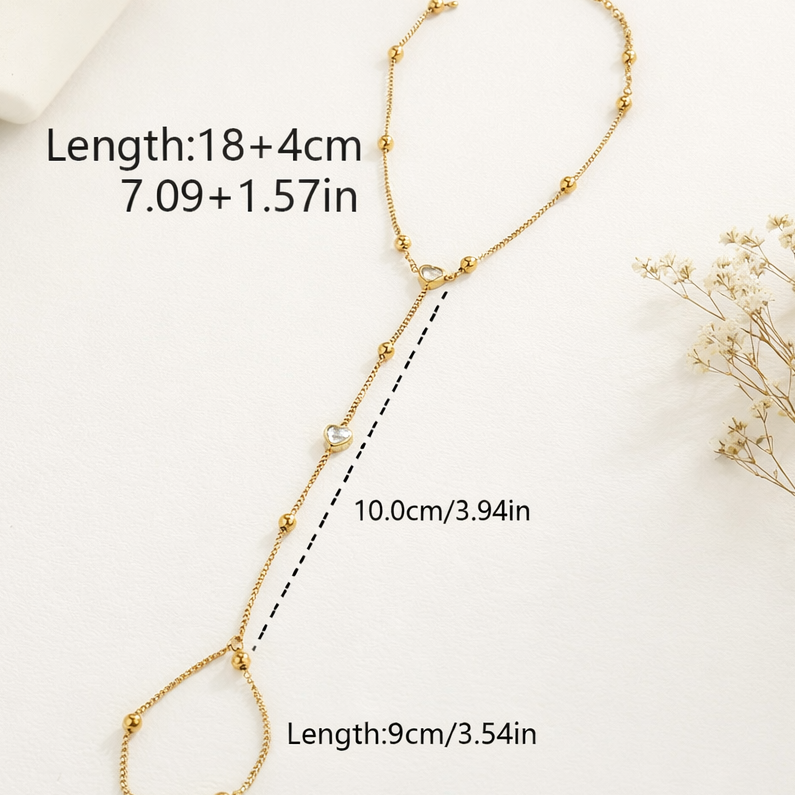 Hand Chain, Finger Charm Bracelets