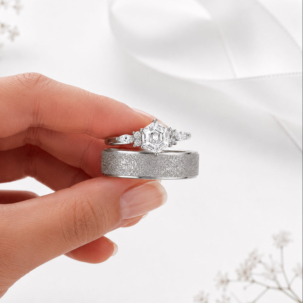 The Eversnow - Couple Ring Set