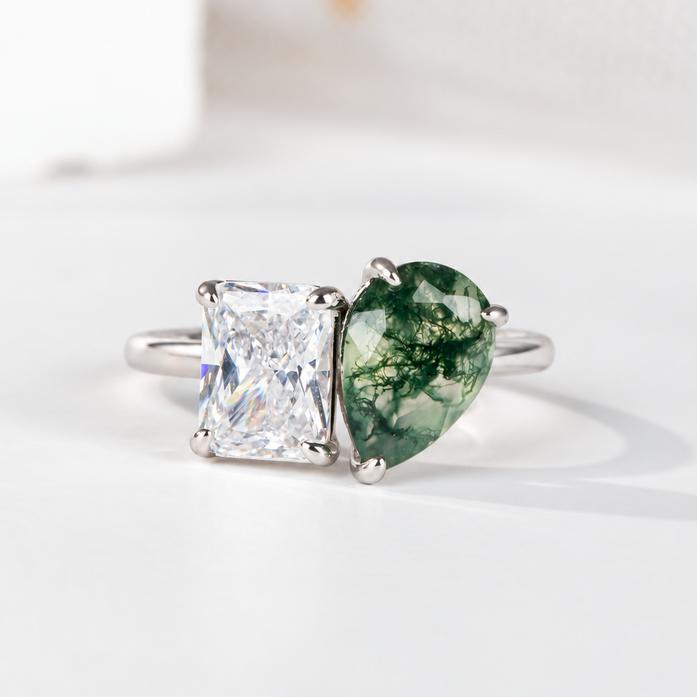 The Grove - Double Stone Women Ring