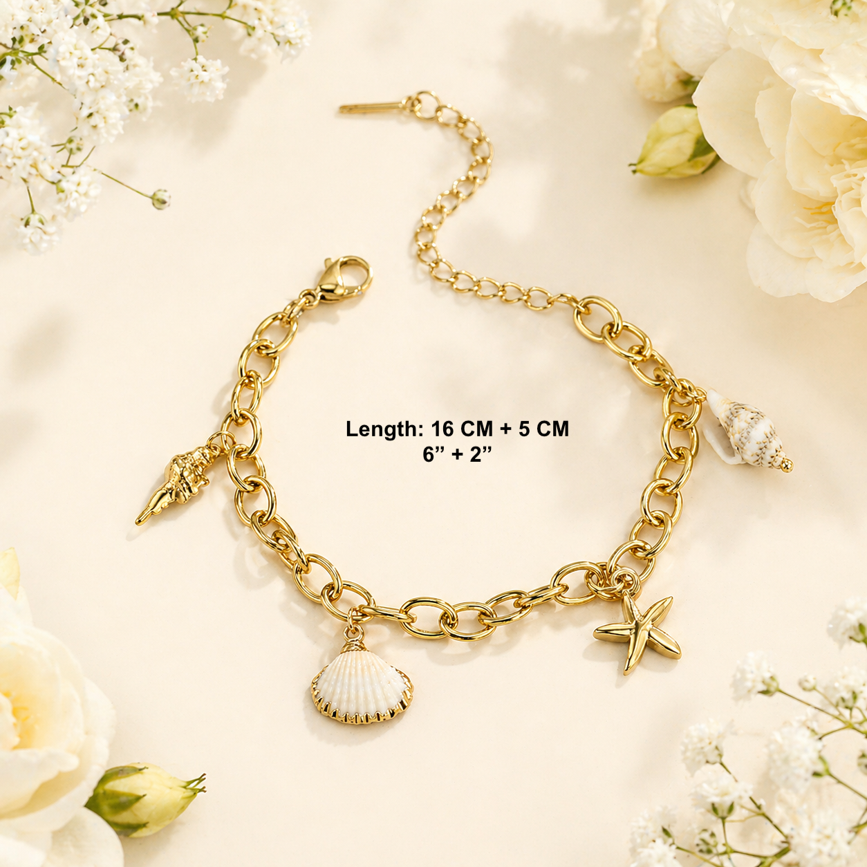Ocean Beads Stackable Bracelet Set