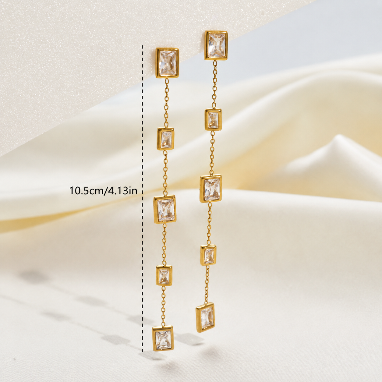 The Marisol - Statement Long Earrings