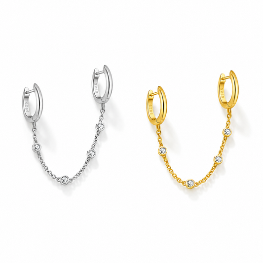 The Drape - Women Hoop Earring - Pair