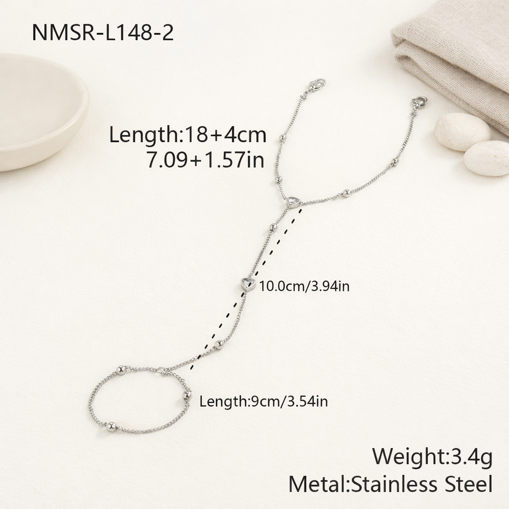 Hand Chain, Finger Charm Bracelets