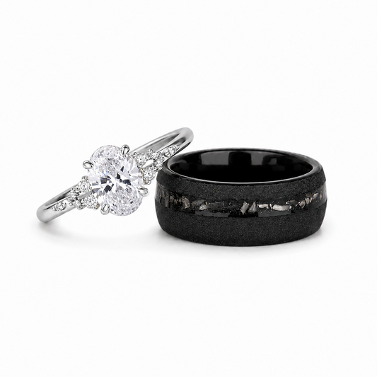 The Noctelle - Promise Rings for Couples