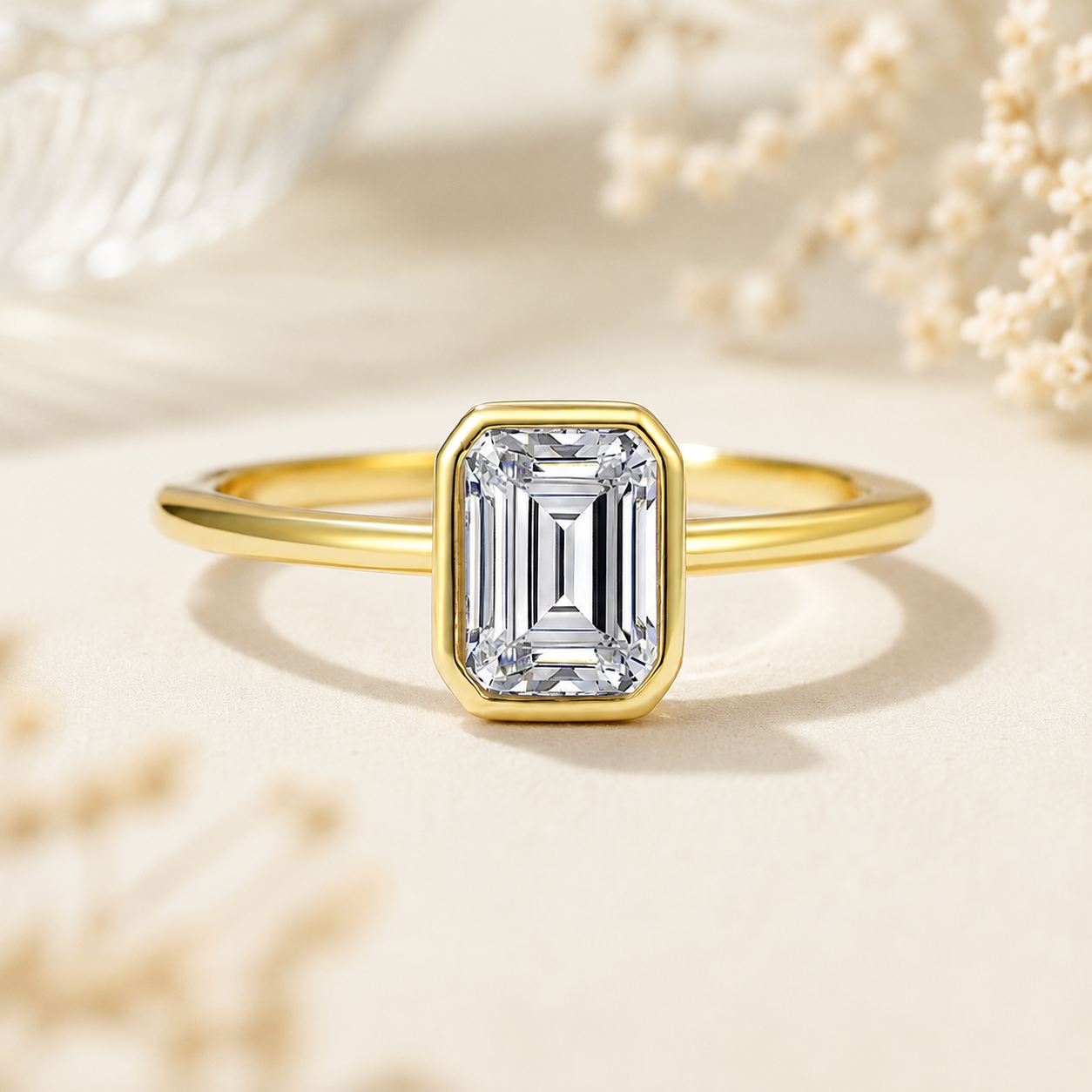 The Aloura - 18k Gold Plated Couple Rings