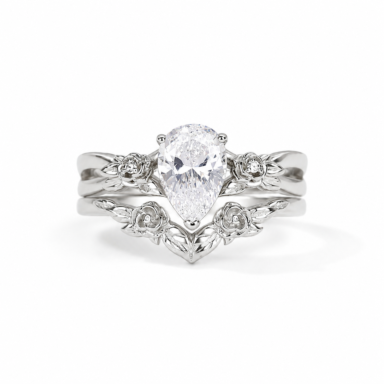 The Belora - Wedding Ring Set