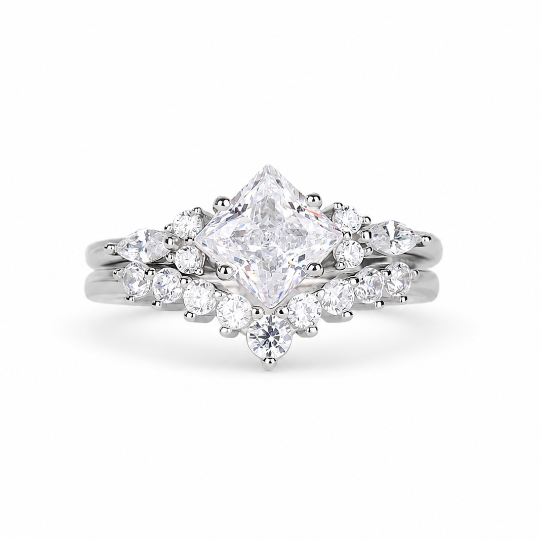 The Orbitra - Women Wedding Ring Set