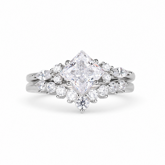 The Orbitra - Women Wedding Ring Set