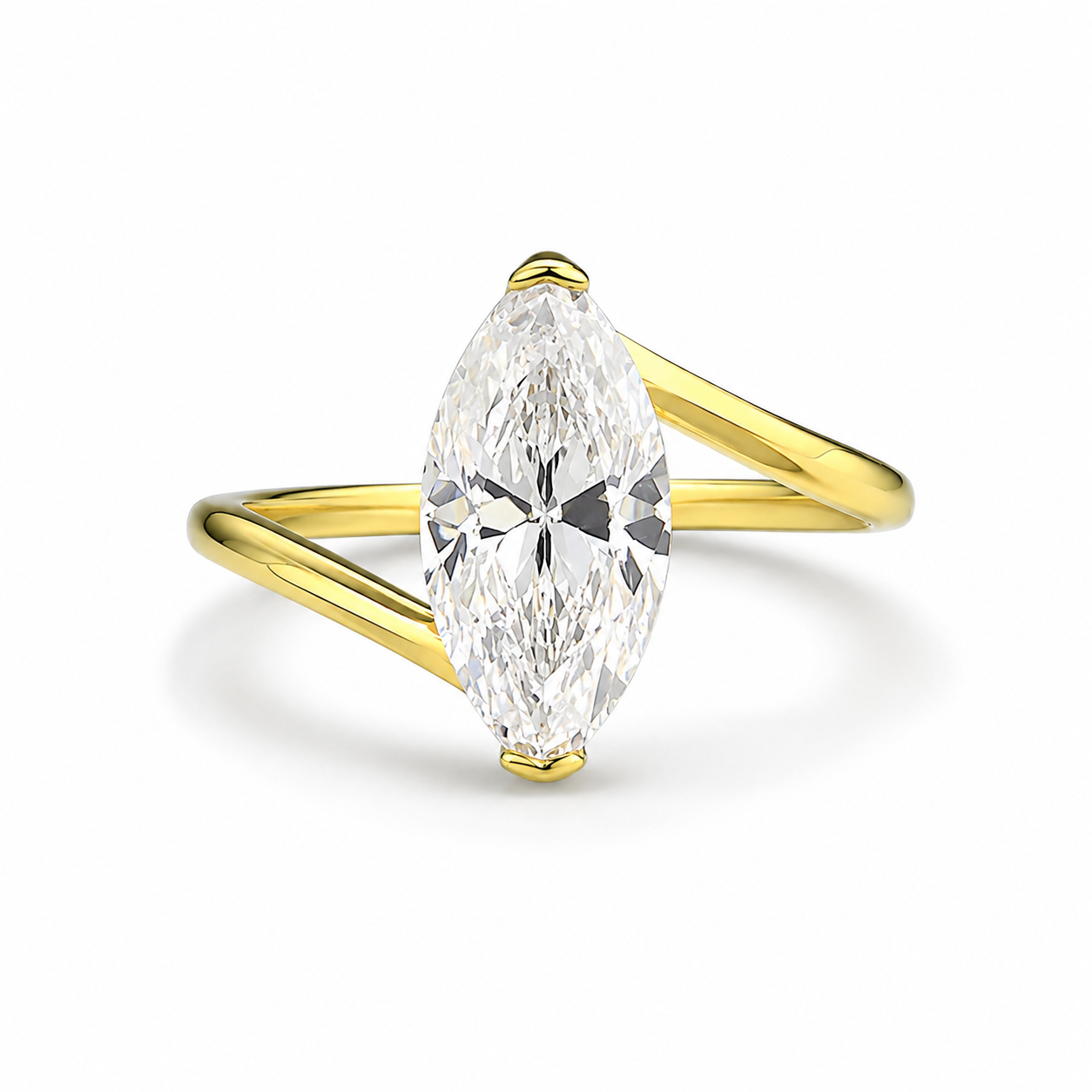 The Radiance - 1.5 Ct. Marquise Cut 925 Silver Women Ring