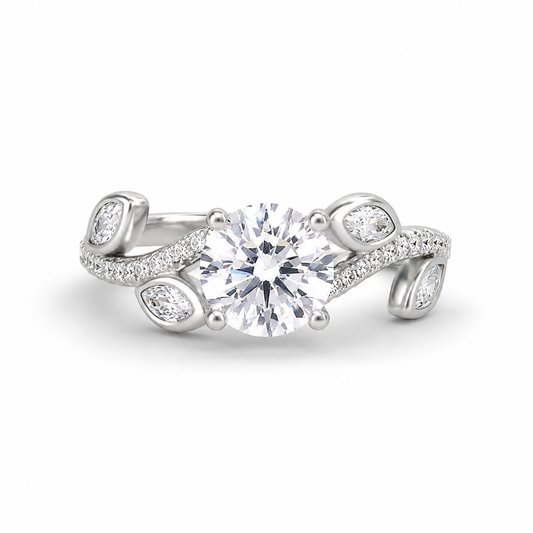 The Botanica - 925 Silver Women Ring