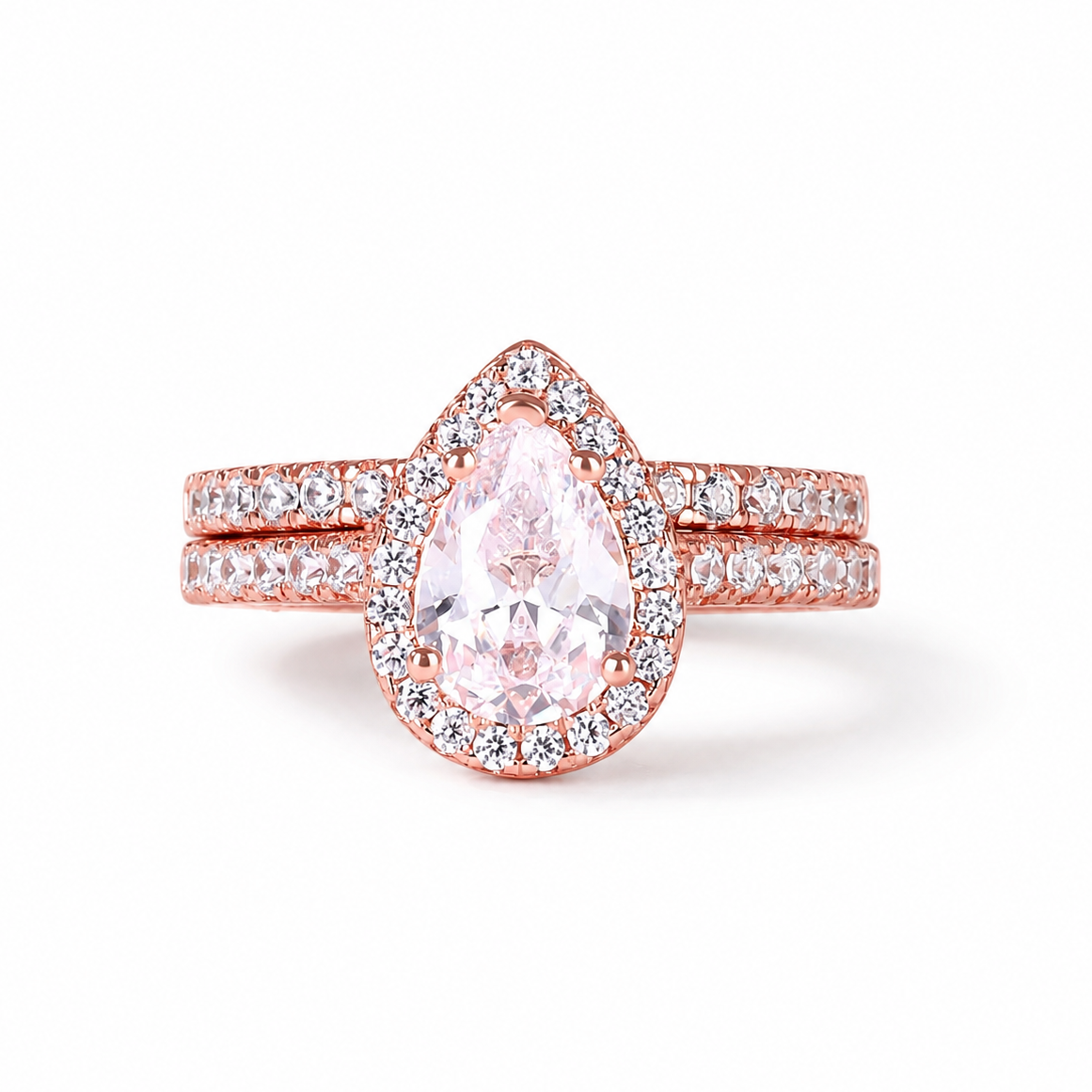 The Lacrima - Rose Gold Vermeil Ring for Women