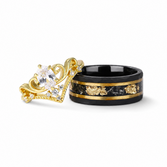 The Crowned - Promise Rings for Couples