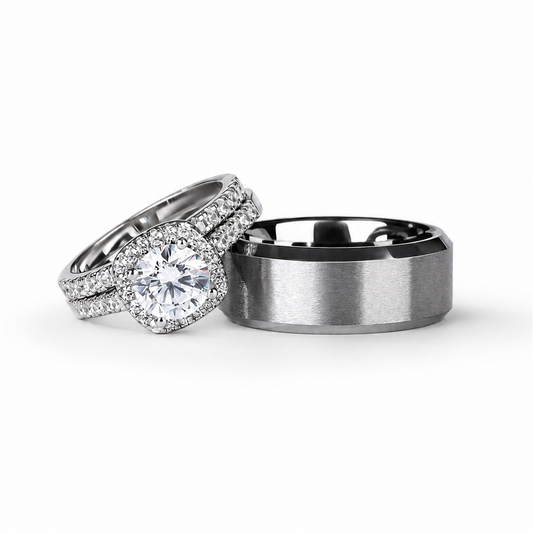 The Noirra - Couple Promise Rings