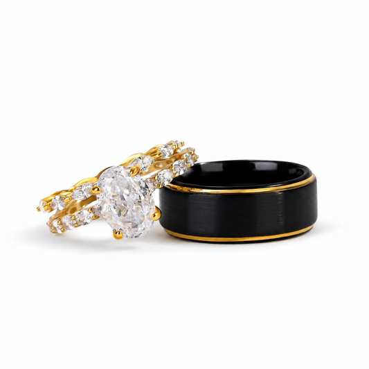 The Serenith - Matching Ring Set for Couples