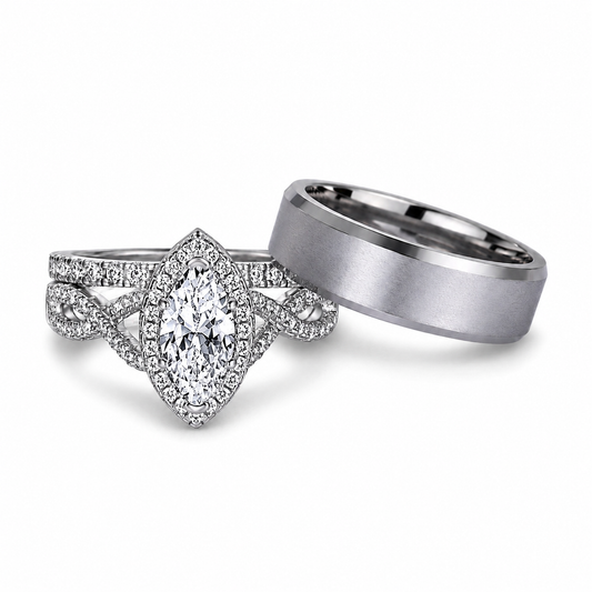 The Velura - Promise Rings for Couples