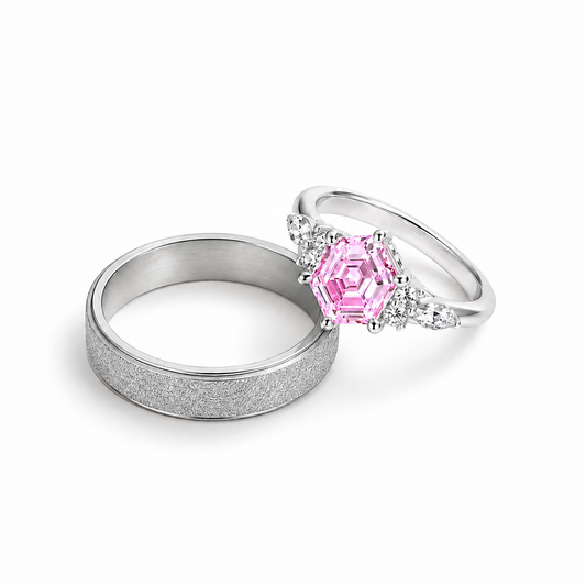 The Rosenya - Couple Ring Set