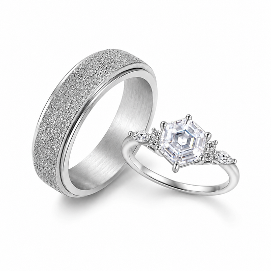 The Eversnow - Couple Ring Set