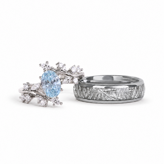 The Skylune - Couple Ring Set