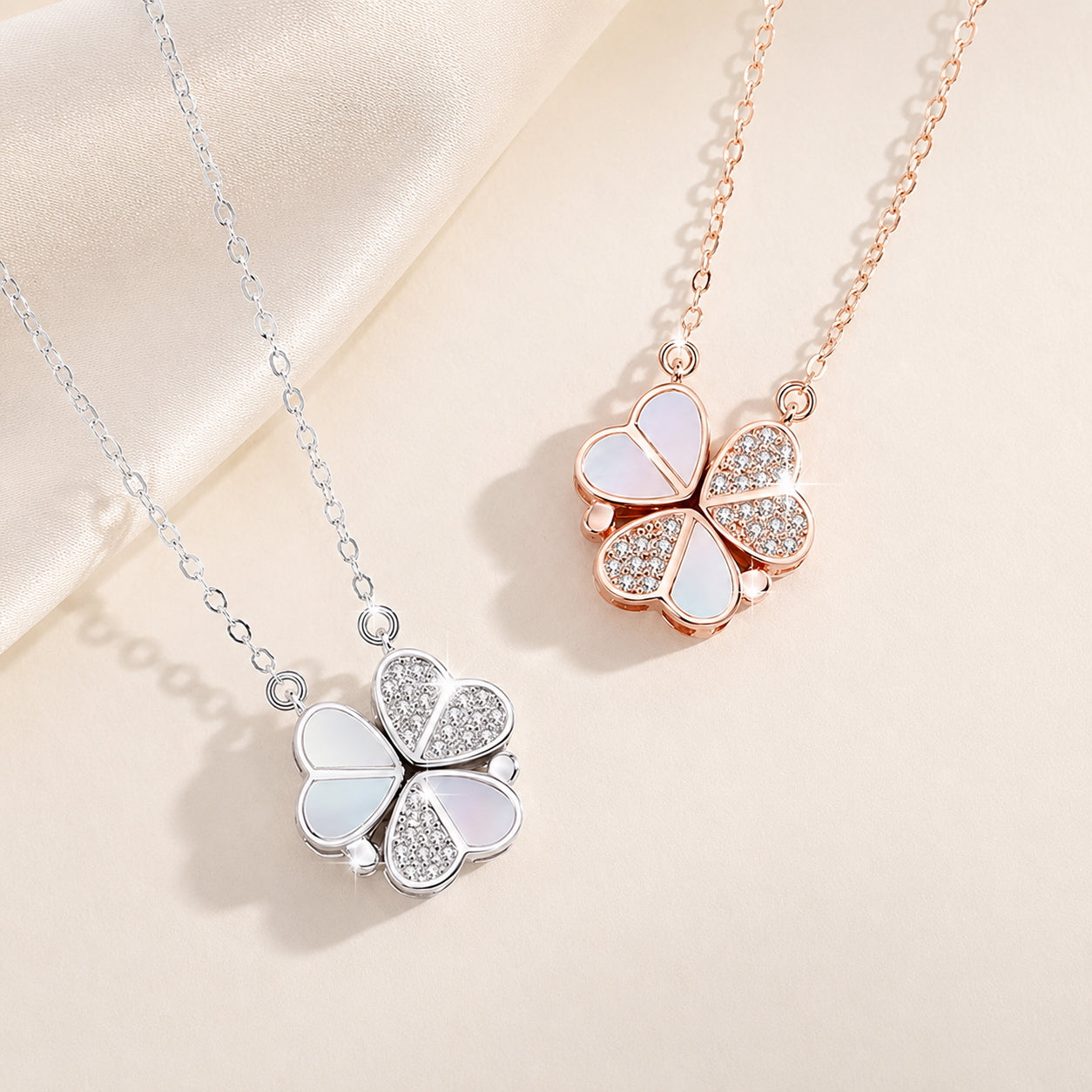 Heart Pendant Women Charm Necklace