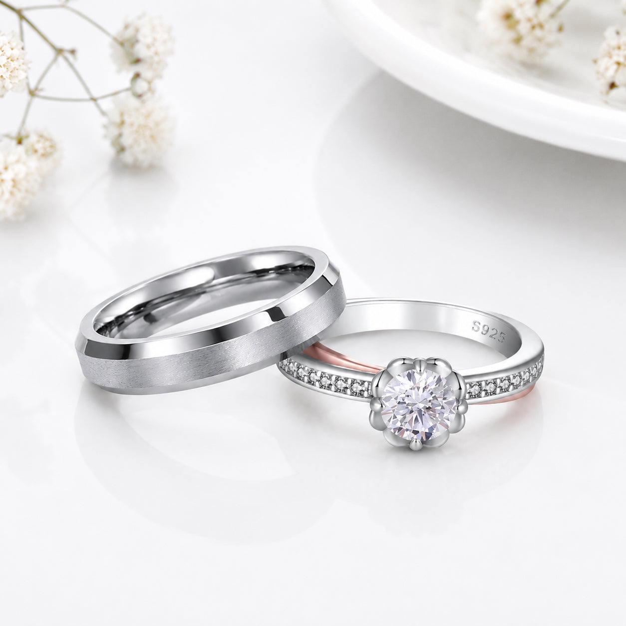 The Lioris - Couple Ring Set