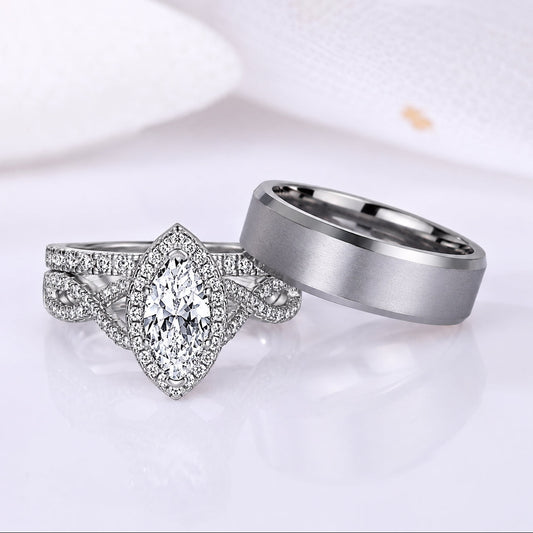 The Velura - Promise Rings for Couples