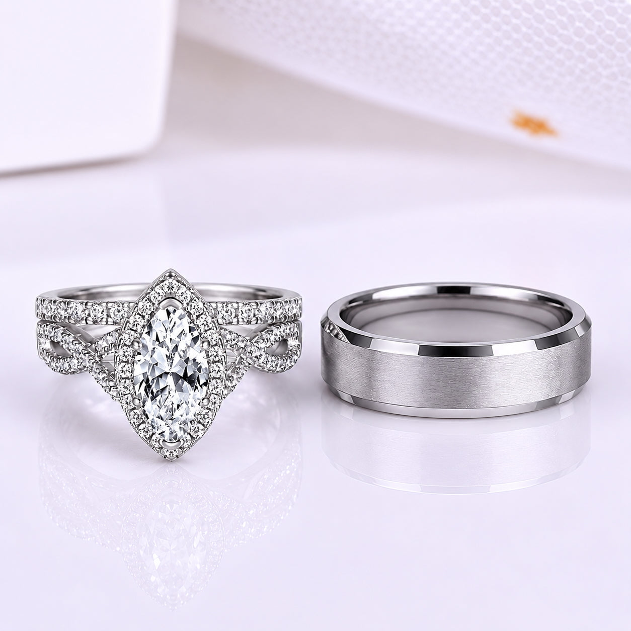 The Velura - Promise Rings for Couples