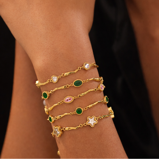 18k Gold Plated Delicate Bracelets
