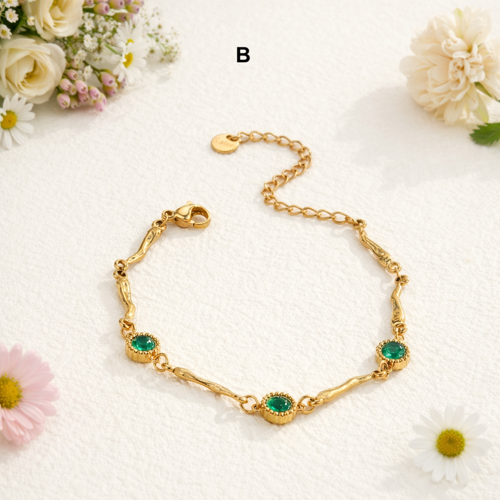 18k Gold Plated Delicate Bracelets