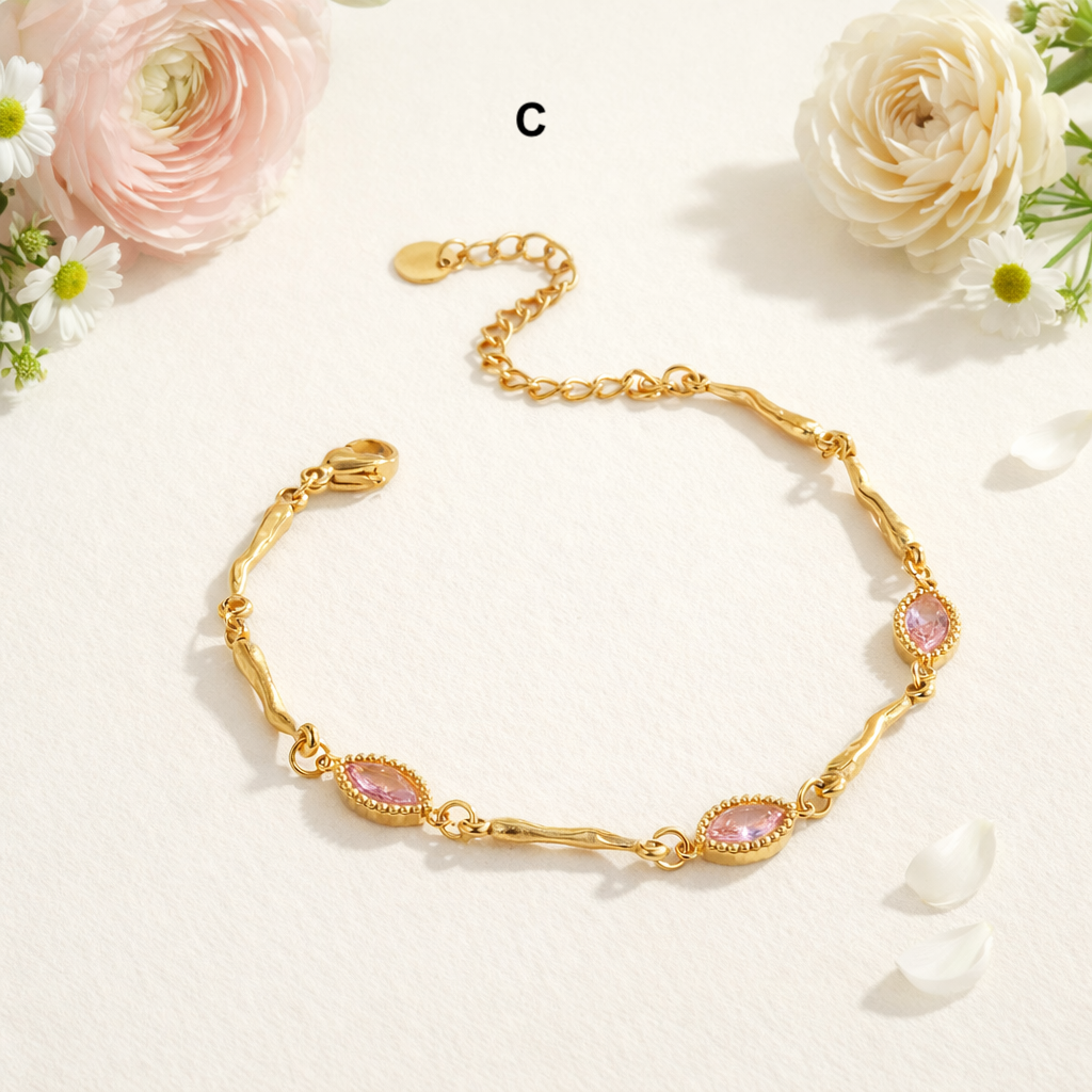 18k Gold Plated Delicate Bracelets