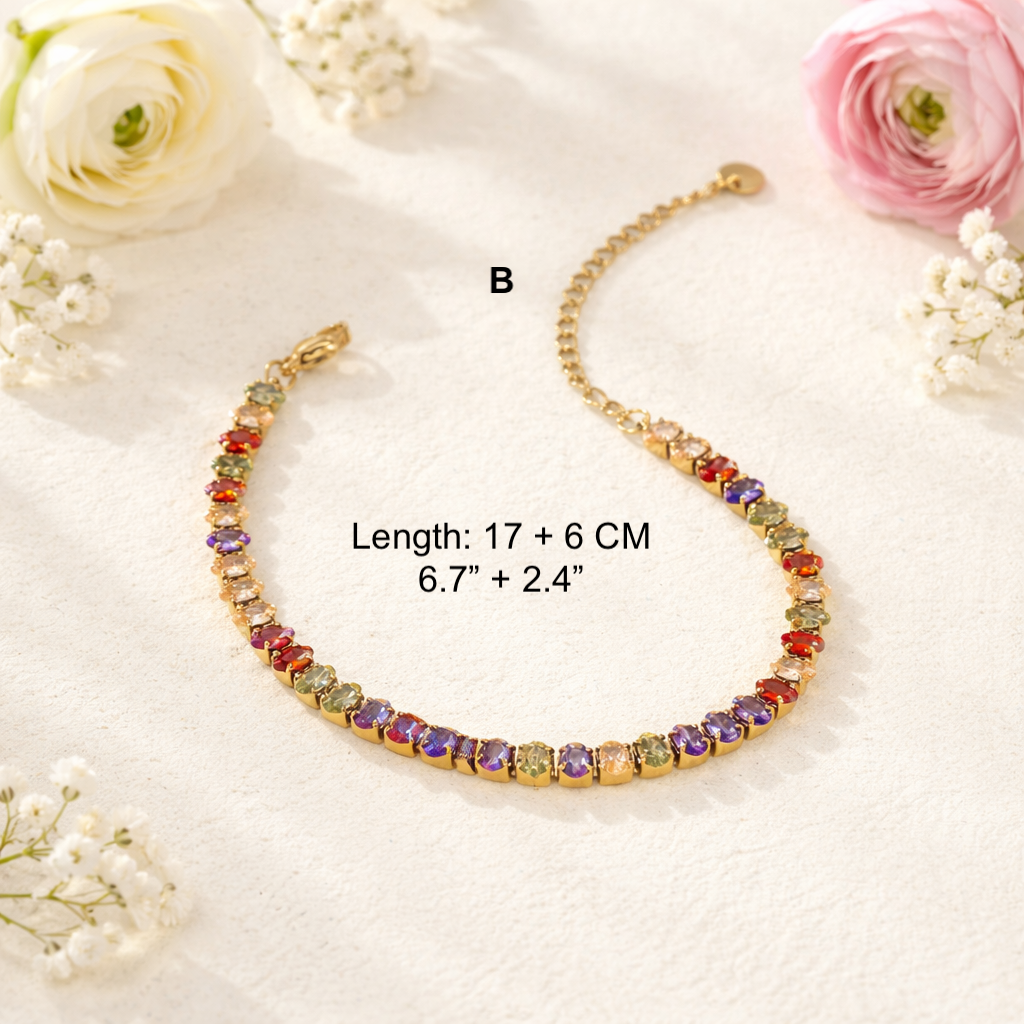 18k Gold Plated Modern Statement Bracelets