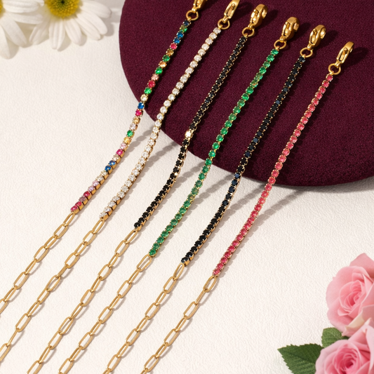 Minimalist Tennis Bracelets