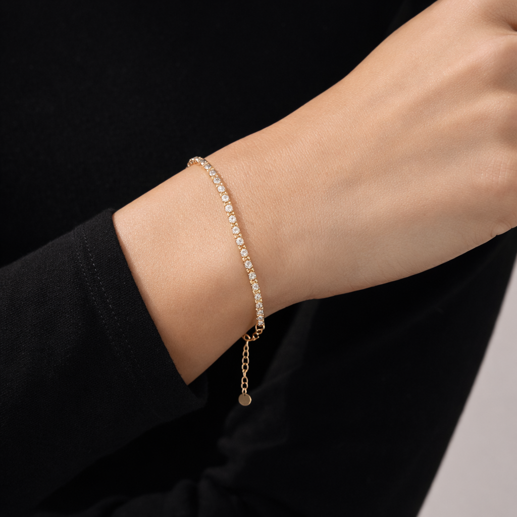Minimalist Tennis Bracelets