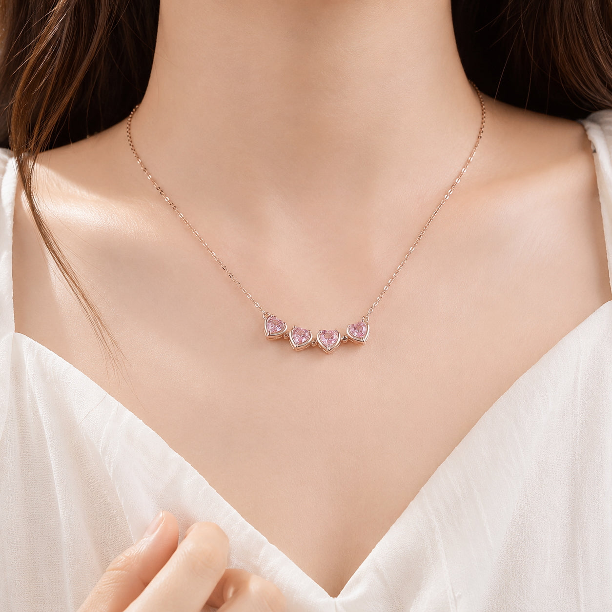 Four Leaf Clover Necklace for Women