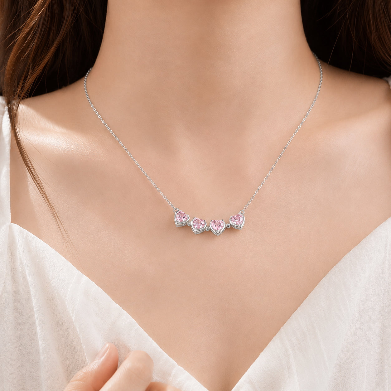 Four Leaf Clover Necklace for Women