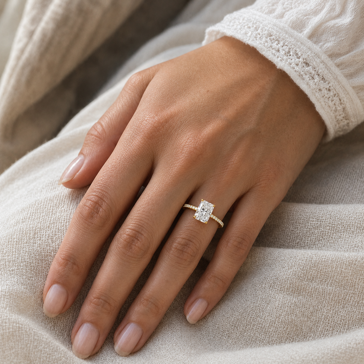 The Aureon - Simulated Diamond Women Ring