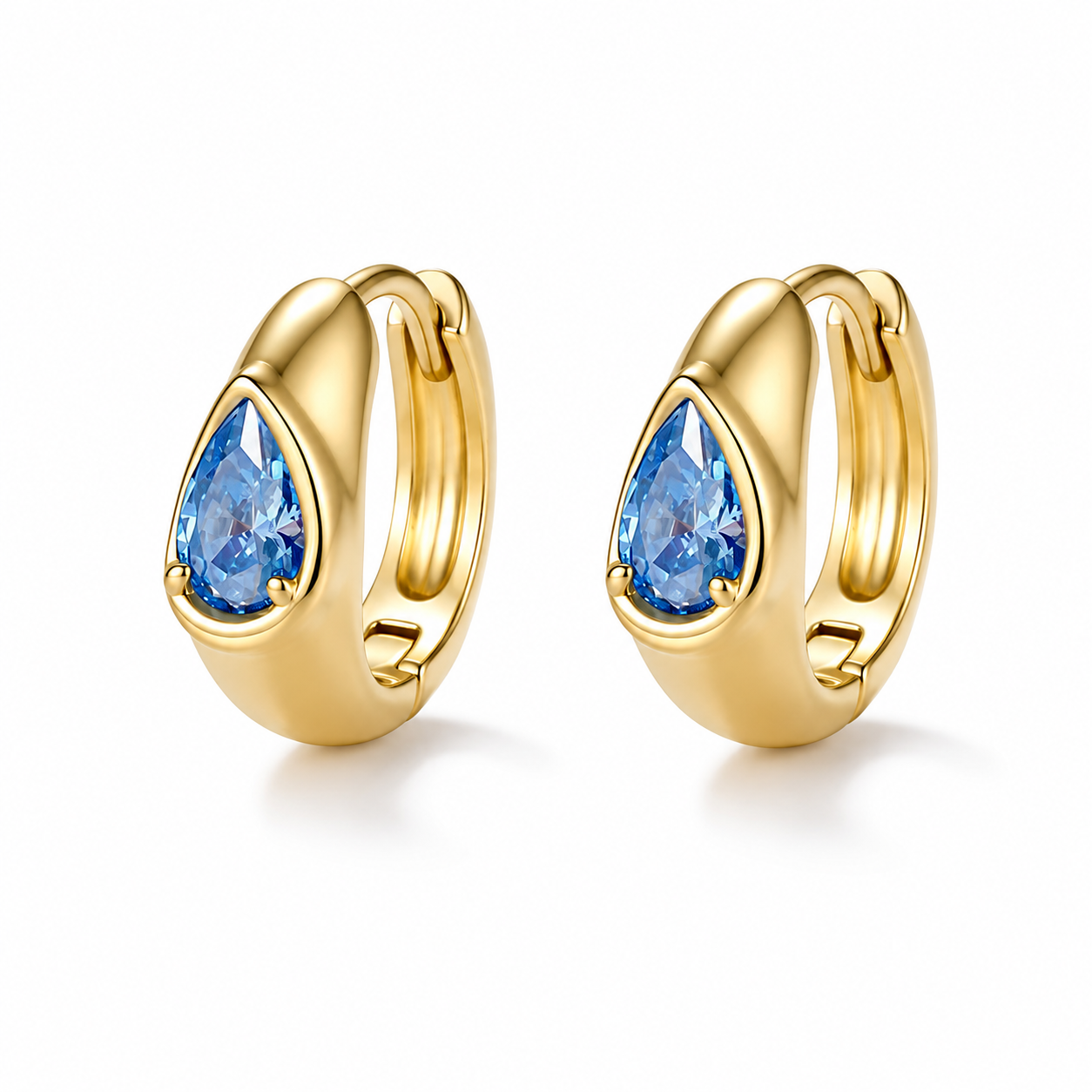 The Aquelle - Statement Hoop Earrings