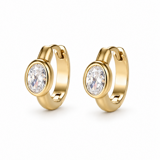 The Oriana - Statement Hoop Earrings