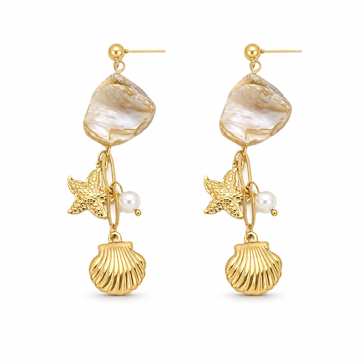 The Marina - Statement Ocean Earrings